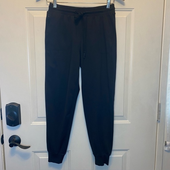 Rachel Zoe Sz S Black Joggers~ Drawstring w/ Elastic Waist, 3 pockets EUC - Picture 1 of 14